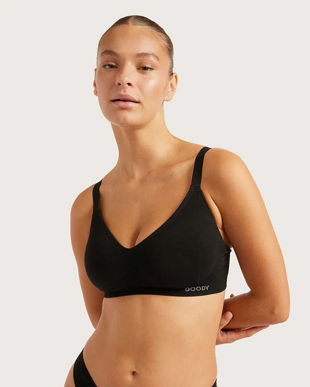Boody Wear Wireless Full Bust T-Shirt Bra  In Bamboo Seamfree Fabric