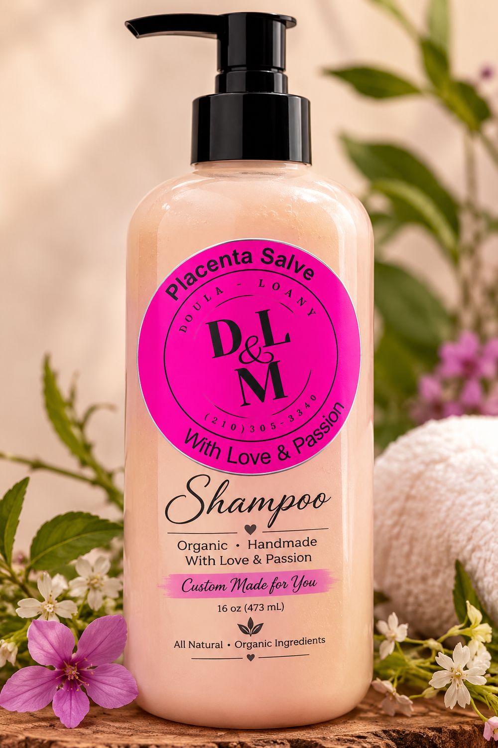Organic Hair Shampoo — 16oz