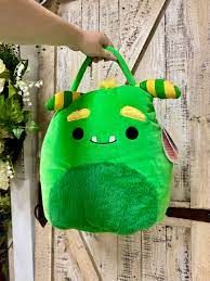 Squishmallows 16" Halloween Treat Pail - Callum Monster