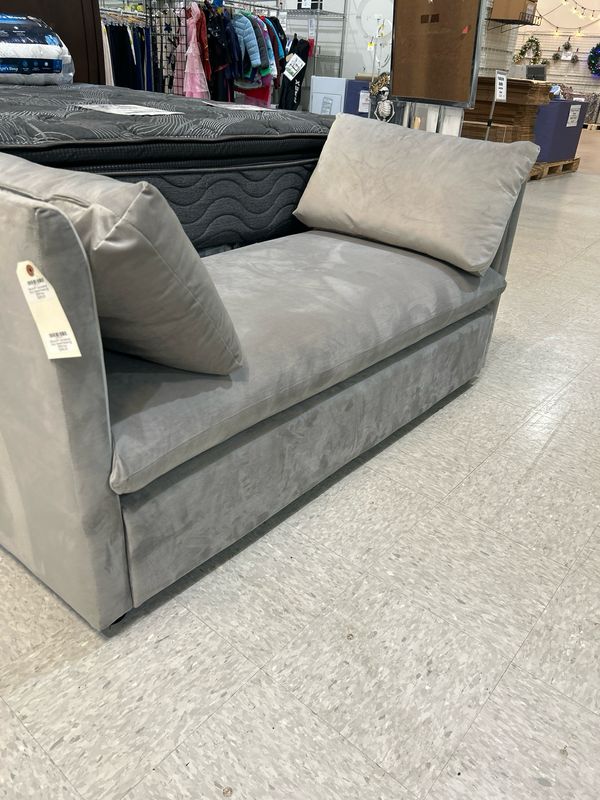 Becca 59" Upholstered Gray Daybed Retails @ $399 Now