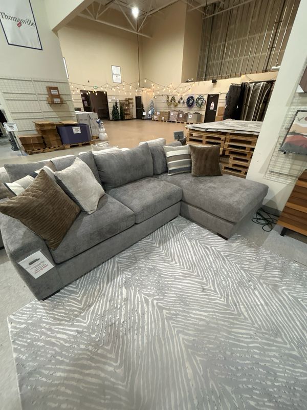 Dahlia Charcoal 2pc Sectional- Retails for $1545 NOW $995