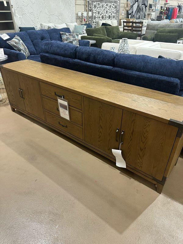 Hawthorne 94in. Media Console, Brown Retails for $800, Now $599