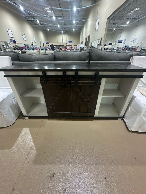 Barn Door 70" TV Console Retail: $799