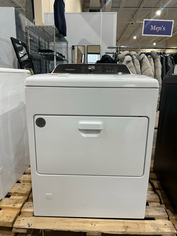 Whirlpool - 7.0 Cu. Ft. Gas Dryer with Moisture Sensing - White, Retails for $999, NOW $449