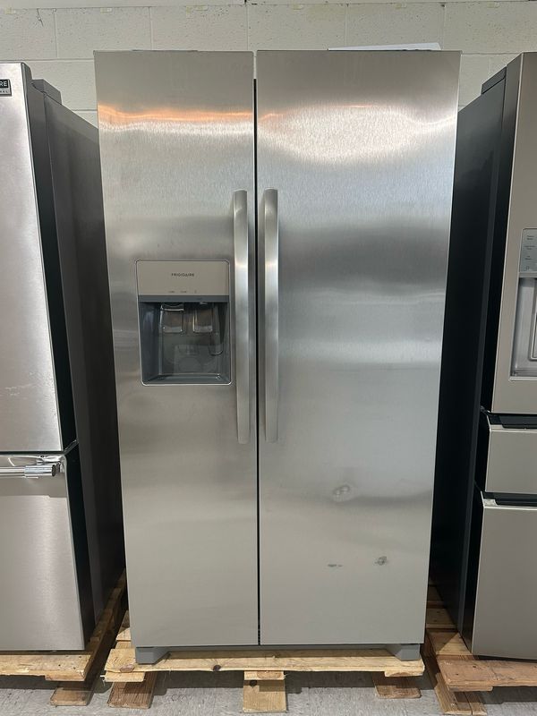 Frigidaire 36 in. 26 cu. ft. FRSS2623AS Side by Side Refrigerator Retails @ $1399 NOW