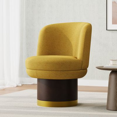 360°Swivel Accent Chair Round Swivel Chair Barrel Chair Uphols 360°Swivel Accent Chair Round Swivel Chair Barrel Chair Uphols