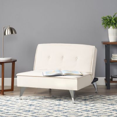 Ottoman Chair - Ivory Ottoman Chair - Ivory