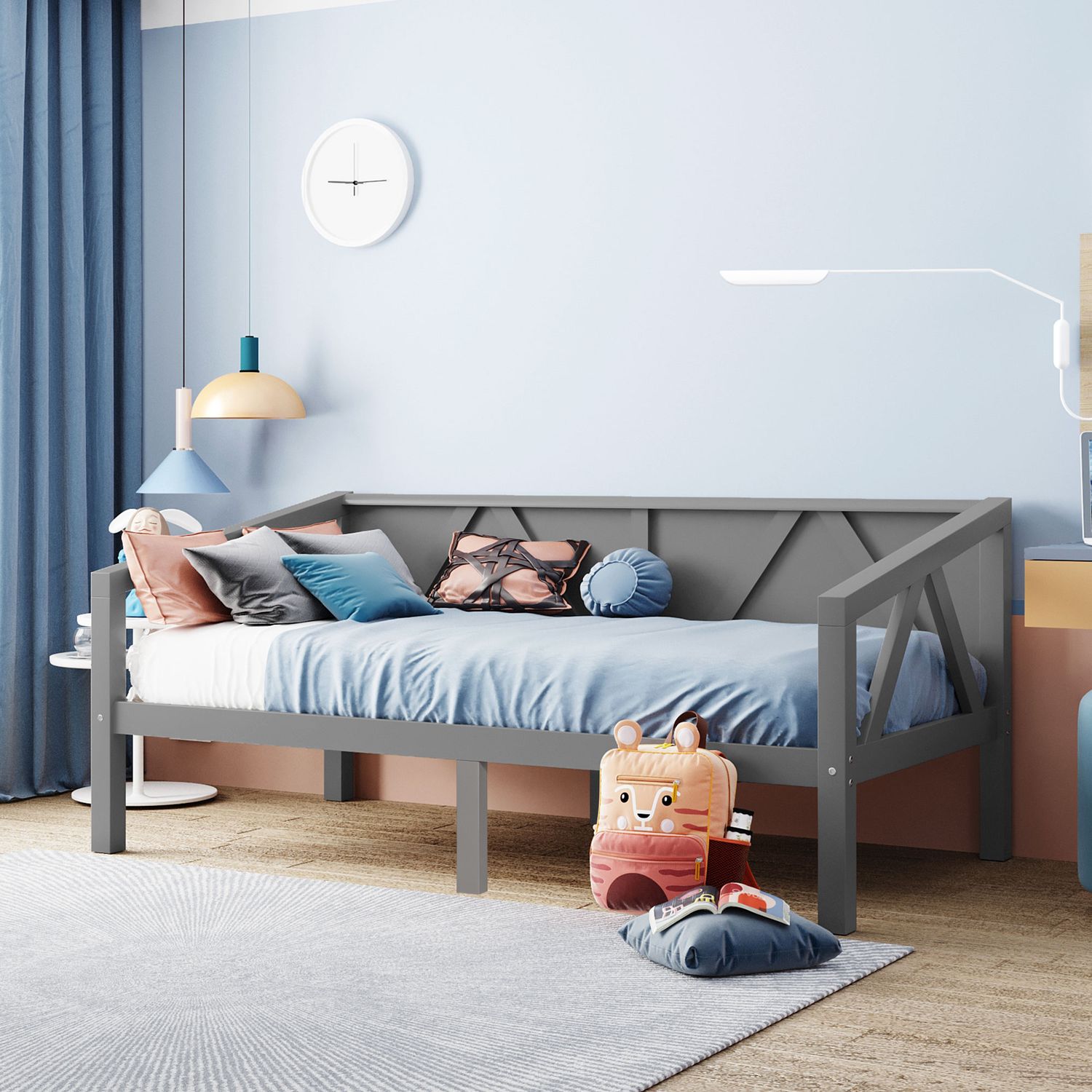 Twin size Daybed, Gray Twin size Daybed, Gray