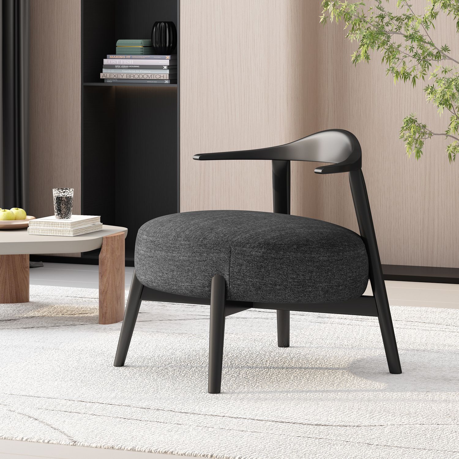 Accent Chair - Black Accent Chair - Black