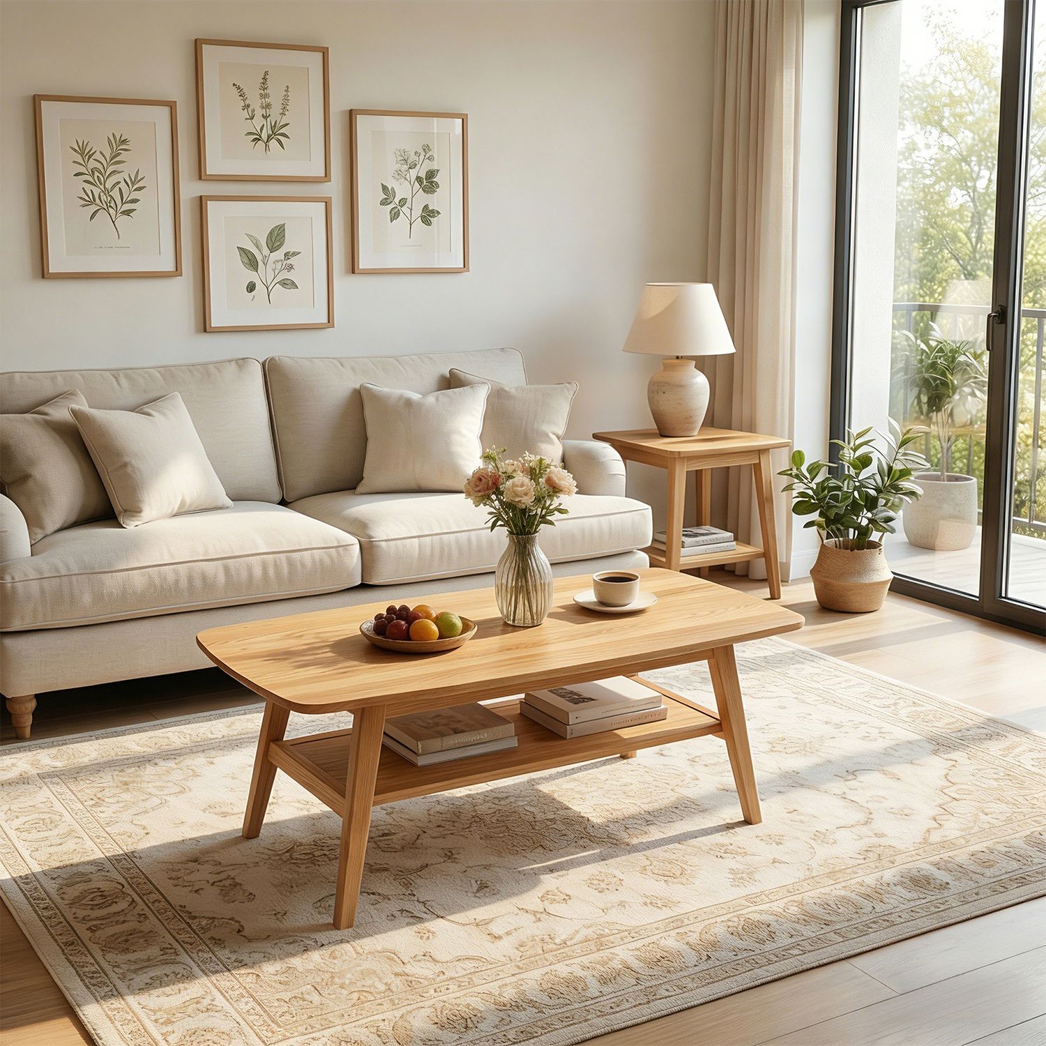 Mid Century Modern Coffee Table - Wood