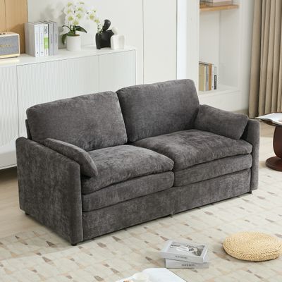 68.1 Cozy Upholstered Loveseat Sofa Oversized Comfy Cloud Sofa Double 68.1 Cozy Upholstered Loveseat Sofa Oversized Comfy Cloud Sofa Double