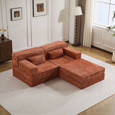 Compression Mahjong Sofa, Convertible Floor Sofa - 78.74 x 78.74 x Compression Mahjong Sofa, Convertible Floor Sofa - 78.74 x 78.74 x