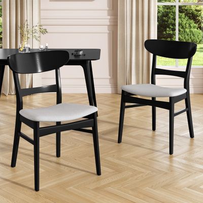 [Video] DINING CHAIR (Set of 2) - Light Grey