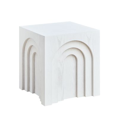 15.74'' Square Side Table Small Coffee Table Accent Table Bedside 15.74'' Square Side Table Small Coffee Table Accent Table Bedside