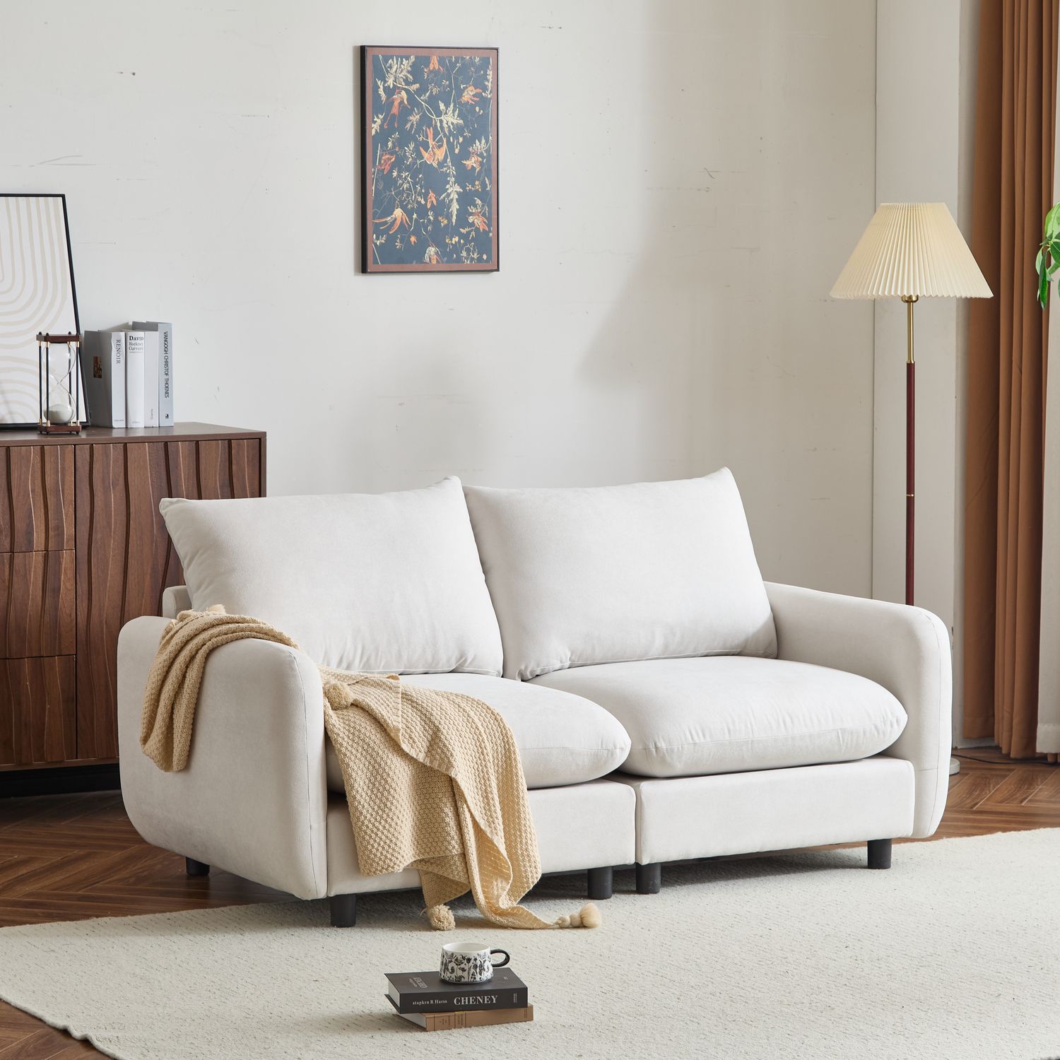 69 in. 2 - Seats Modular Sectional Sofa Corner Chair Sofa Couch 69 in. 2 - Seats Modular Sectional Sofa Corner Chair Sofa Couch