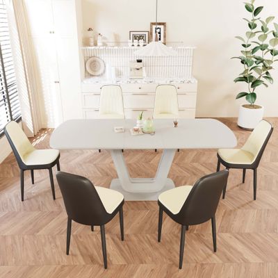 62.99 - 78.74 expandable dining table set for 2 - 8 - W2189S00719