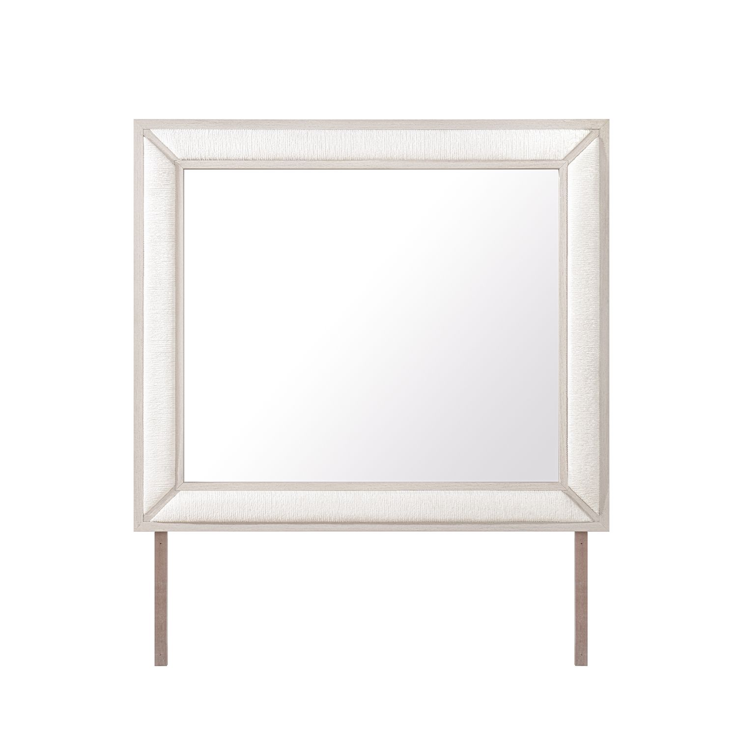 Ciara Beige Upholstered Mirror Ciara Beige Upholstered Mirror