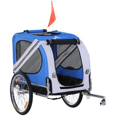Aosom Dog Bike Trailer Pet Cart Bicycle Wagon Cargo Carrier Attachment
