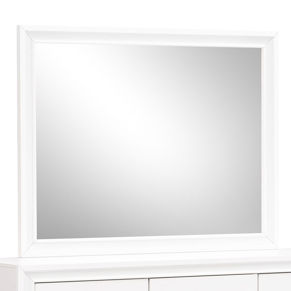 Madrid G02390 - M Mirror - White Madrid G02390 - M Mirror - White