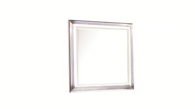 Desire Mirror - LED - Lit Frame with Metallic Trim and Generous Desire Mirror - LED - Lit Frame with Metallic Trim and Generous