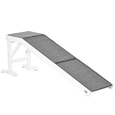 PawHut Dog Ramp for Bed, Pet Ramp for Dogs with - 59.75x15.75x19.75IN