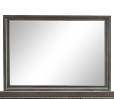 Madrid G02305 - M Mirror, Gray Madrid G02305 - M Mirror, Gray