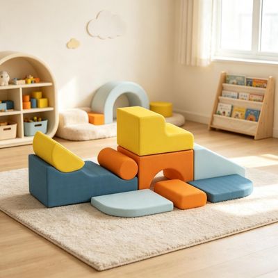 Modular Soft Play Set for Toddlers - Multicolor