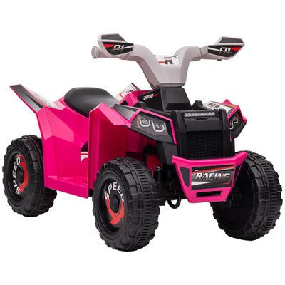 Aosom Kids ATV Quad Car, 6V Four - Wheeler for Kids with Forward