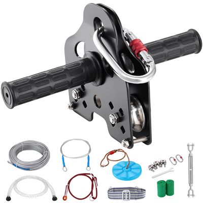 Zipline Kit for Kids and Adult - Blue