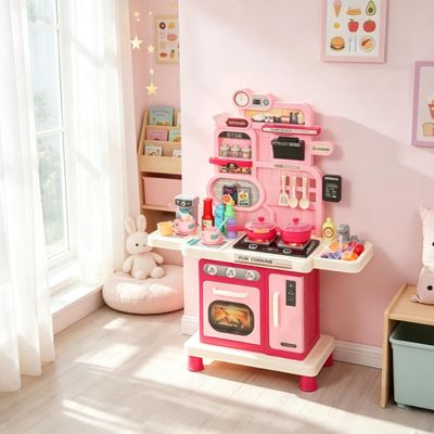 Fun Cooking Play Center, Creative Cooking Role - Play Station - Pink