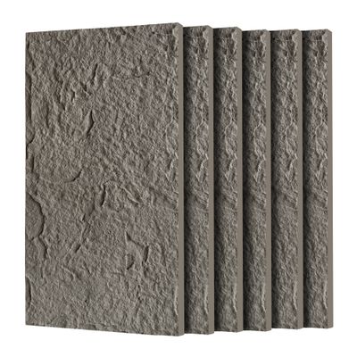 3D Faux Stone Wall Panels - Charcoal grey 3D Faux Stone Wall Panels - Charcoal grey