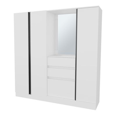 Minden Armoire, Bedroom, White Minden Armoire, Bedroom, White