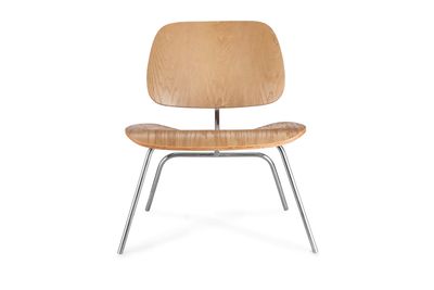 Molded Plywood Lounge Chair (lcm) - Oak