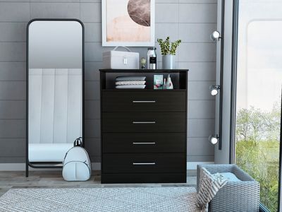 Dresser Atlanta, Bedroom, Black Dresser Atlanta, Bedroom, Black
