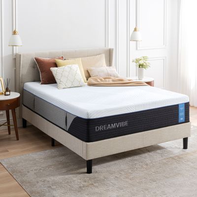 DreamVibe Deluxe 13in Hybrid Mattress California King - White DreamVibe Deluxe 13in Hybrid Mattress California King - White