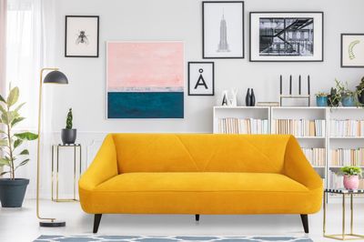 Baylee Sofa - Maize Yellow Baylee Sofa - Maize Yellow