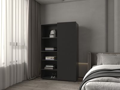 Tunica Armoire, Bedroom, Black Tunica Armoire, Bedroom, Black