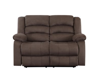 Global United Transitional Microfiber Fabric Upholstered - 58x30x26IN