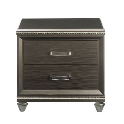 Dark Champagne 2 - Drawer Nightstand