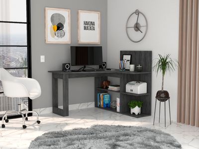 Computer Desk Mohave, Office, Smokey Oak - Gray