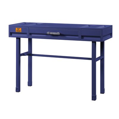 Blue Writing Desk with 1 Drawer
