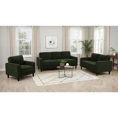 Weld Matcha 3 - piece Sofa Set - Matcha Green Weld Matcha 3 - piece Sofa Set - Matcha Green
