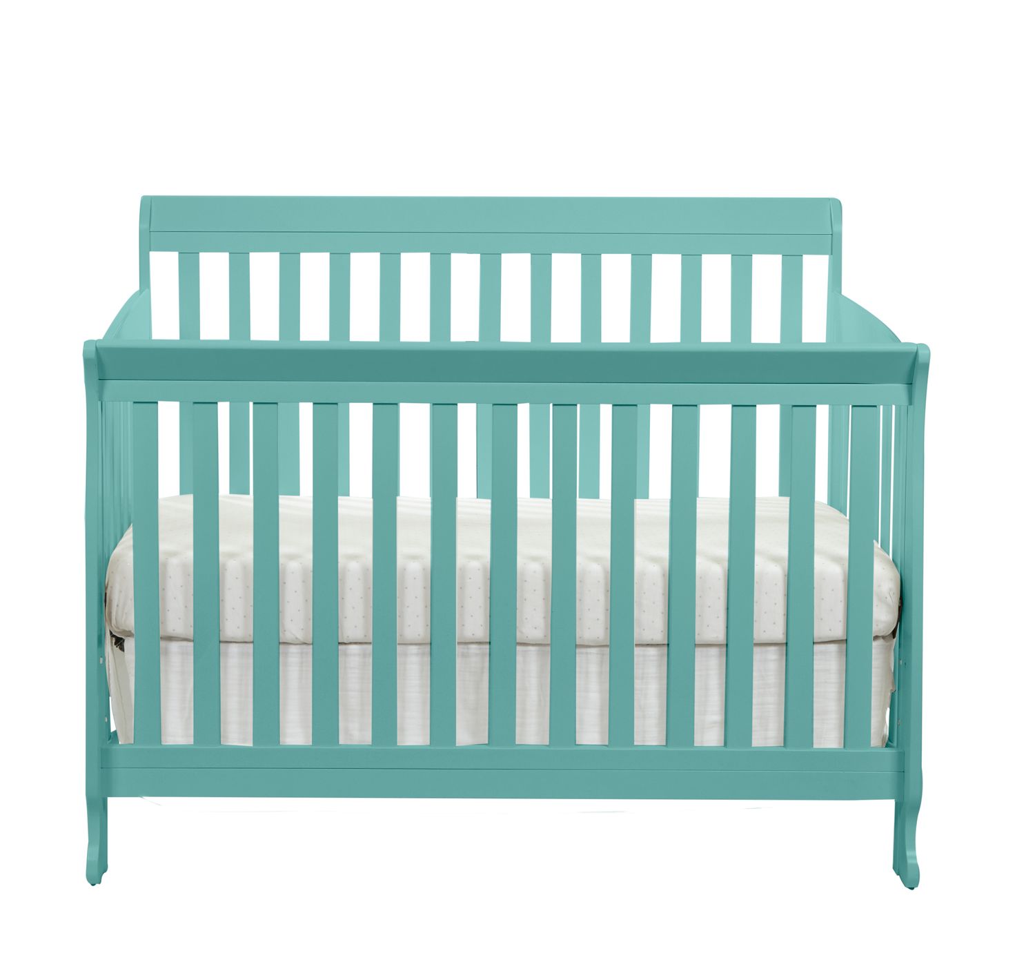 Riley 4 - in - 1 Convertible Crib Turquoise