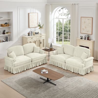 Classic 2 Piece Modular Couch Living Room Sofa Set with F - Model Classic 2 Piece Modular Couch Living Room Sofa Set with F - Model