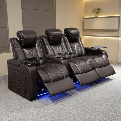 93.3Power Recliner 3 PC Made WithTop - Grain Nappa - W3819S00103