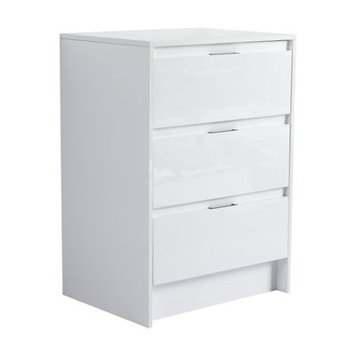 24 Freestanding Bathroom Storage Cabinet - Glossy - 17.94 x 23.44 x 33