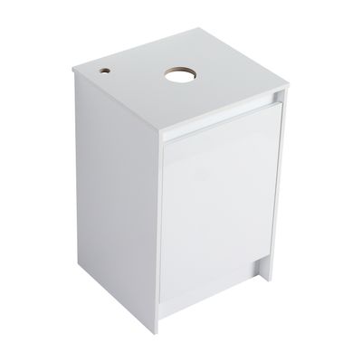 20 Freestanding Bathroom Cabinet - Glossy White