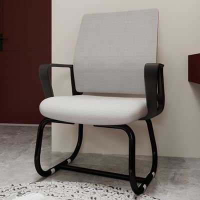Minimalist Modern Office Chair – Metal Frame - Black+ Gray