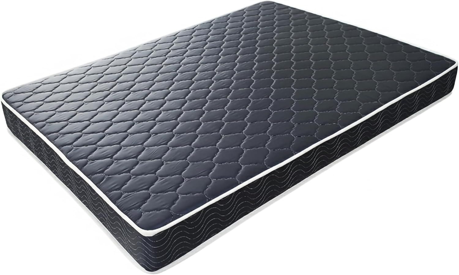 6 - inch waterproof high - density foam mattress with navy blue
