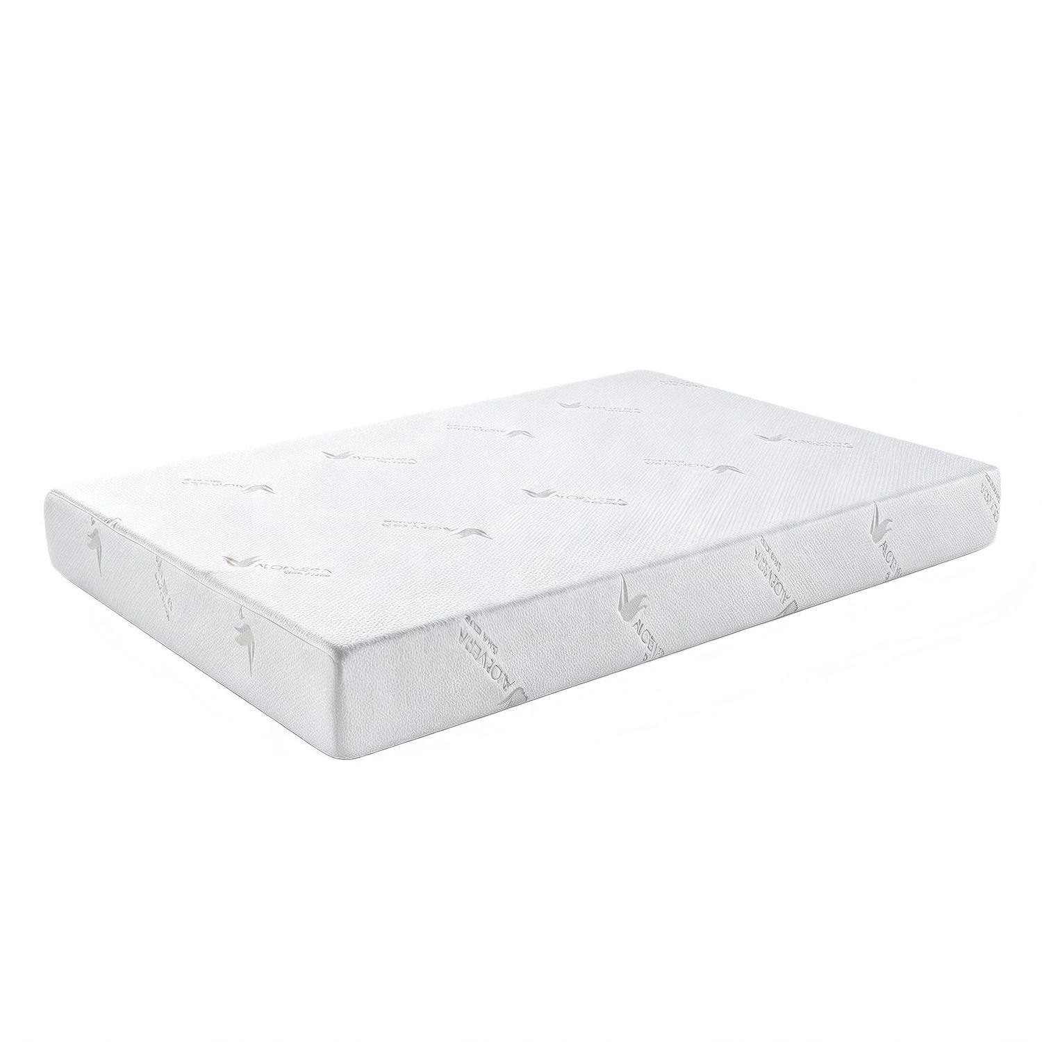 8 8" LOVE - Infused Memory Foam Full Mattress: 3 - layer extra firm